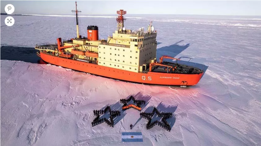 Screenshot 2023-02-14 at 09-30-07 Los tripulantes del Irízar 'dibujaron' en el hielo tres estrellas en honor a la Scaloneta