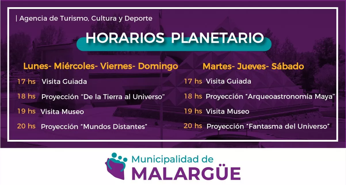 Horarios-planetario