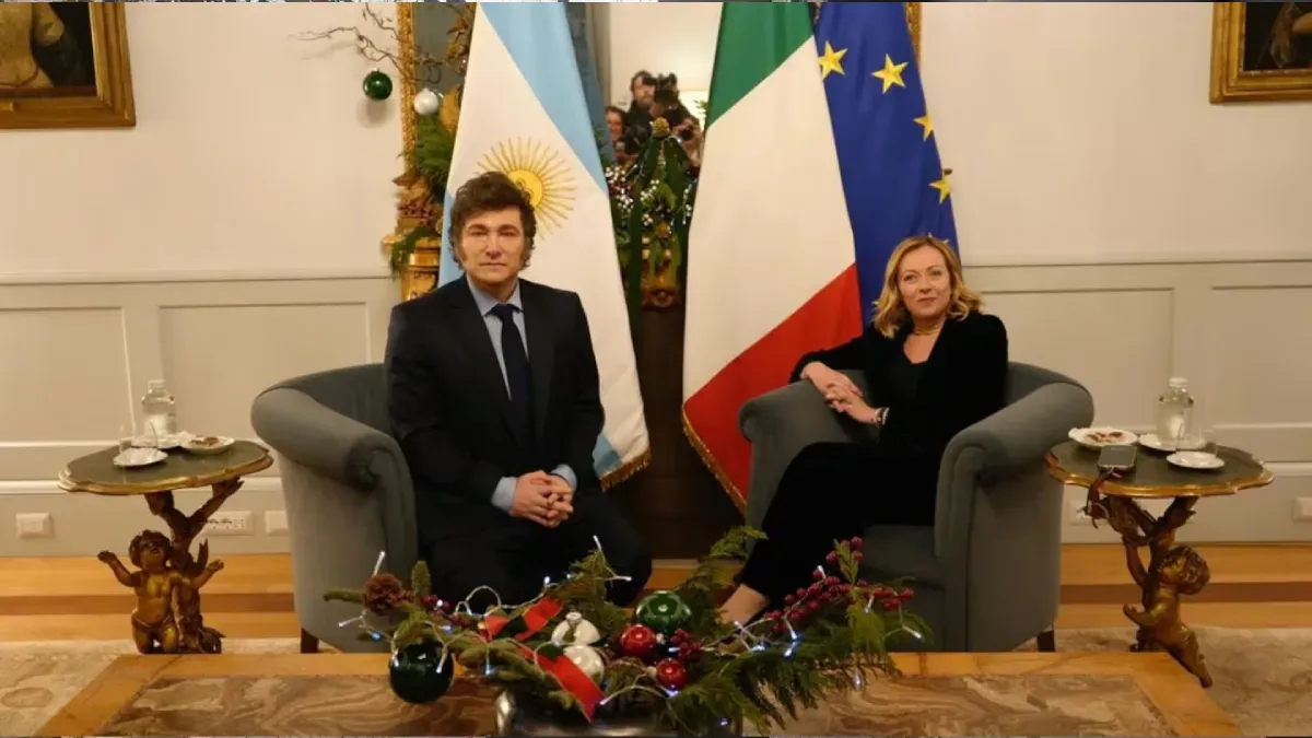 javier-milei-se-reunio-giorgia-meloni