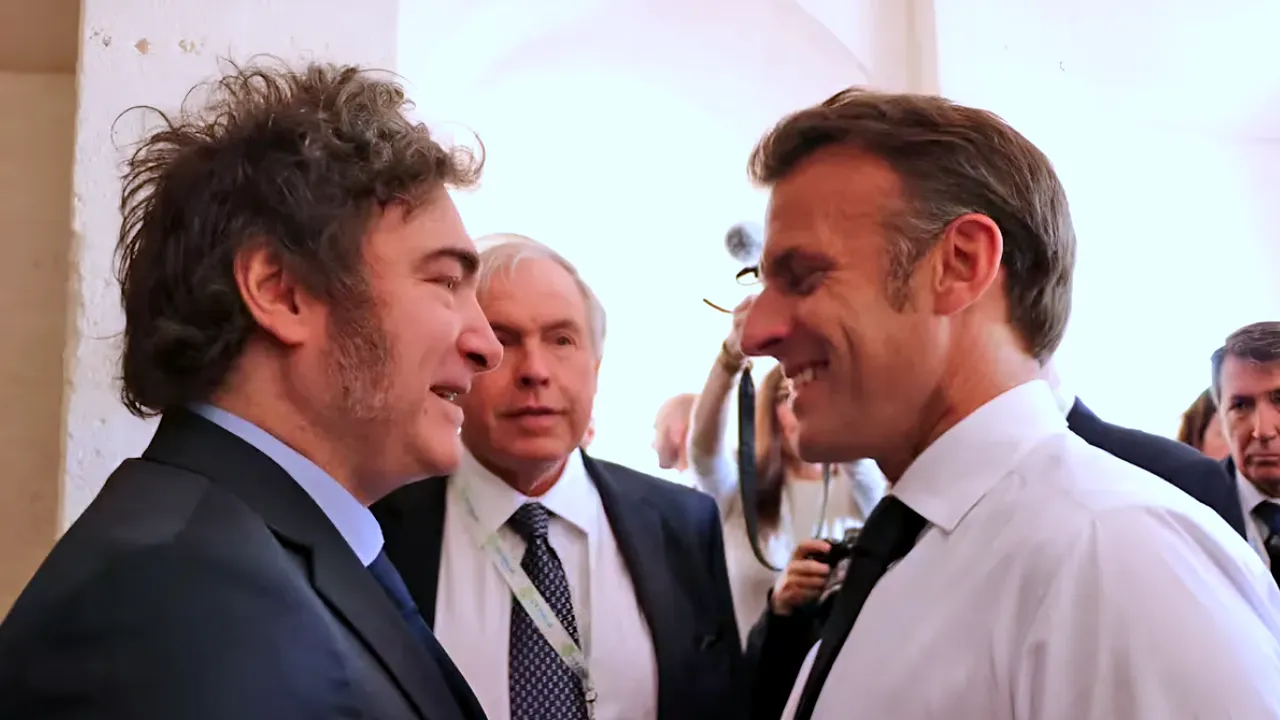 Milei-se-reunirá-con-Macron-en-París