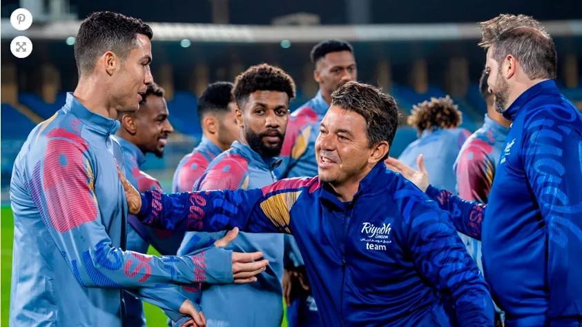 Screenshot 2023-01-17 at 20-57-36 Gallardo y Cristiano Ronaldo juntos para intentar vencer al PSG de Messi y Mbappé
