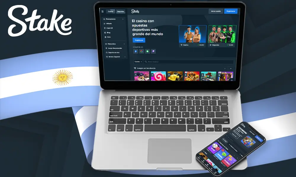 Stake Argentina: jugar y hacer apuestas en la página oficial